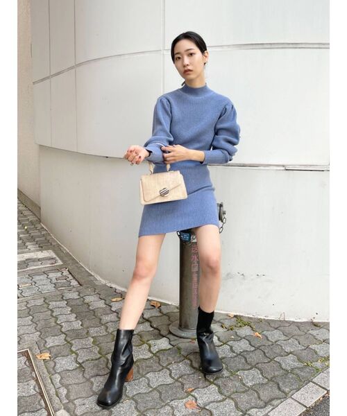 EMODA（エモダ）の「クリップアイコンバッグ（ハンドバッグ・レディース・ブラック/ベージュ/ブルー/キャメル/その他1/その他・FREE）」の10枚目の写真