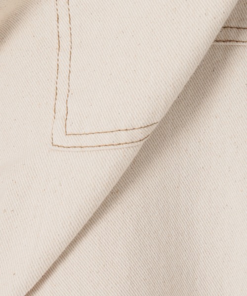 【UNDYED】生成りデニムクロップド◆ JOURNAL STANDARD relume（ジャーナルスタンダード レリューム