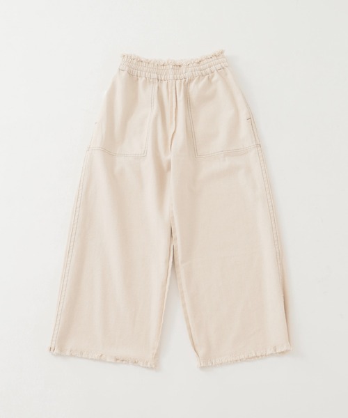 【UNDYED】生成りデニムクロップド◆ JOURNAL STANDARD relume（ジャーナルスタンダード レリューム