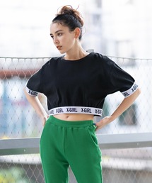 X-girl | LOGO CROPPED TOP(Tシャツ/カットソー)