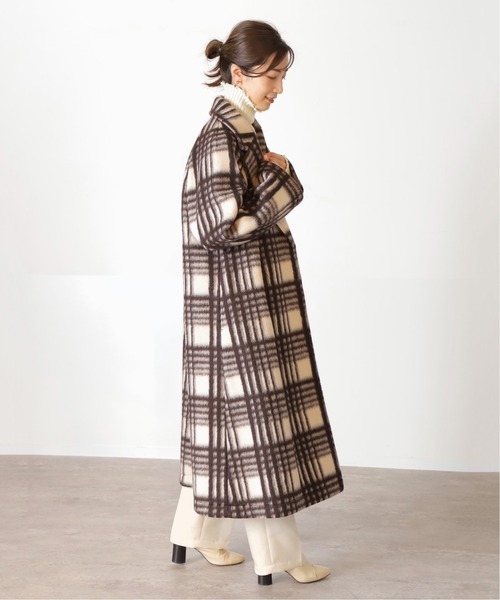 VERMEIL par iena(ヴェルメイユパーイエナ)の「ブランケットチェックコート◆(チェスターコート・レディース・ナチュラル・38/36)」の22枚目の写真