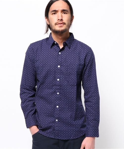 WEGO(ウィゴー)の「WEGO/フレンチリネン混パターンシャツ(シャツ/ブラウス・メンズ・その他2/その他3/その他1・MEDIUM/LARGE)」の14枚目の写真