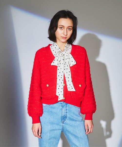 Diagram（ダイアグラム）の「ドットラメフロッキーブラウス（シャツ