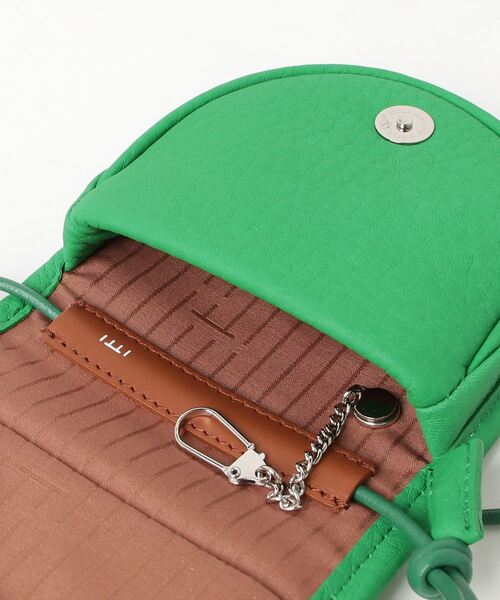 ITTI(イッチ)の「ITTI(イッチ) MICHELLE ERRAND POUCH / DIPLO SKY ITTI-BAG-057-B(ショルダーバッグ・メンズ・ブラック/グリーン・FREE)」の4枚目の写真