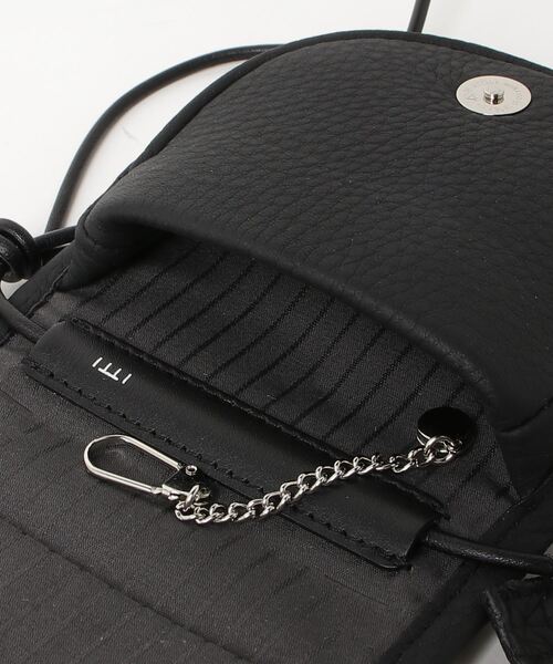 ITTI(イッチ)の「ITTI(イッチ) MICHELLE ERRAND POUCH / DIPLO SKY ITTI-BAG-057-B(ショルダーバッグ・メンズ・ブラック/グリーン・FREE)」の7枚目の写真