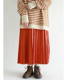 Samansa Mos2 | ロングプリーツスカート(スカート)
