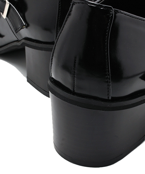 WEGO（ウィゴー）の「WEGO/ダブルモンクシューズ（ドレスシューズ・レディース・ブラック・LARGE/MEDIUM）」の8枚目の写真