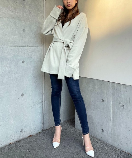 SPIRALGIRL（スパイラルガール）の「クリアポインテッドミュール（パンプス・レディース・ホワイト/ブラック/オレンジ・MEDIUM/LARGE）」の5枚目の写真