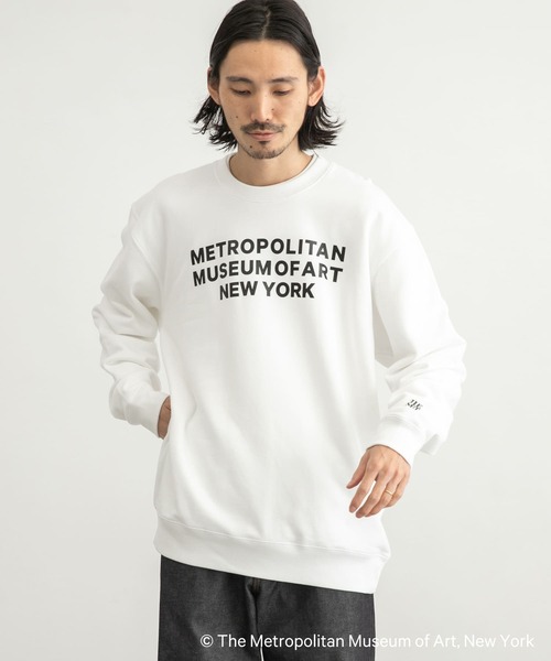 URBAN RESEARCH（アーバンリサーチ）の「THE MET SWEAT（スウェット・メンズ・ホワイト/ネイビー/グレー・MEDIUM/LARGE）」の5枚目の写真