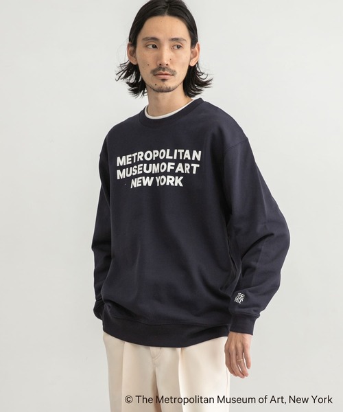 URBAN RESEARCH（アーバンリサーチ）の「THE MET SWEAT（スウェット・メンズ・ホワイト/ネイビー/グレー・MEDIUM/LARGE）」の11枚目の写真