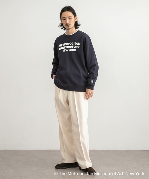 URBAN RESEARCH（アーバンリサーチ）の「THE MET SWEAT（スウェット・メンズ・ホワイト/ネイビー/グレー・MEDIUM/LARGE）」の12枚目の写真