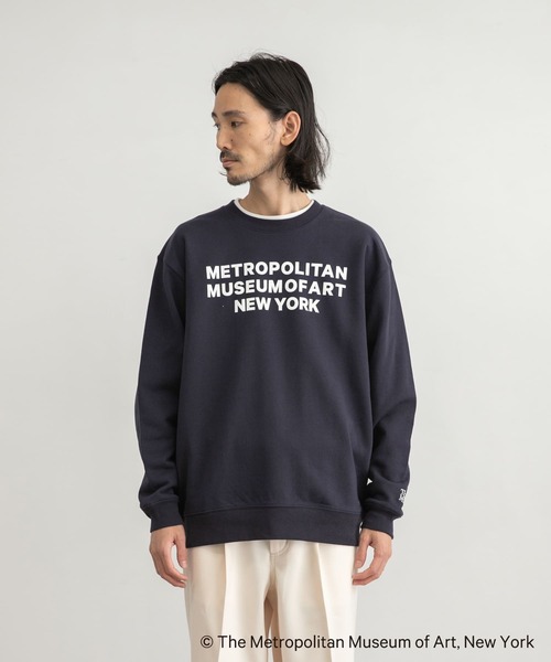 URBAN RESEARCH（アーバンリサーチ）の「THE MET SWEAT（スウェット・メンズ・ホワイト/ネイビー/グレー・MEDIUM/LARGE）」の13枚目の写真