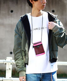 Beams Men ビームス メン メンズ のショルダーバッグ ピンク 桃色系 通販 Zozotown