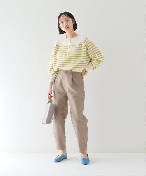 JOURNAL STANDARD relume(ジャーナルスタンダード レリューム)の「アジャストヘムチノパンツ◆(チノパンツ・レディース・ブラック/ベージュ・38/36)」の22枚目の写真