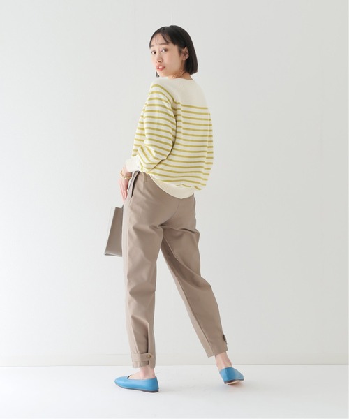 JOURNAL STANDARD relume(ジャーナルスタンダード レリューム)の「アジャストヘムチノパンツ◆(チノパンツ・レディース・ブラック/ベージュ・38/36)」の13枚目の写真