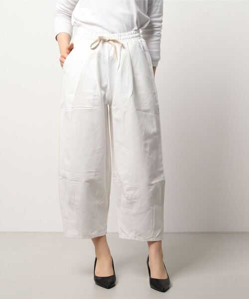 urge:(アージコロン )の「【URGE:】バルーンシルエット ワイド コットン パンツ(その他パンツ・レディース・ホワイト・SMALL/MEDIUM/LARGE)」の6枚目の写真