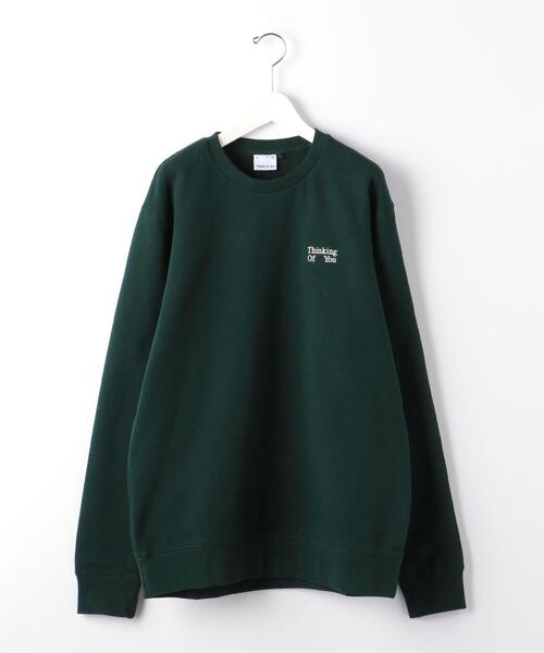 823（エイトツースリー）の「＜823＞ THINKING OF YOU CN/カットソー（Tシャツ/カットソー・メンズ・ダークグリーン/ナチュラル・M/L）」の2枚目の写真