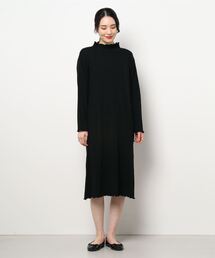 ehka sopo | メローニットワンピース(ワンピース)