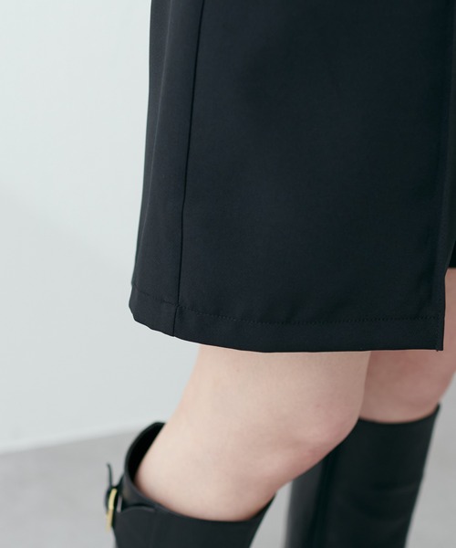 natural couture(ナチュラルクチュール)の「ピンタックデザインショートパンツ(その他パンツ・レディース・ブラック/ベージュ・FREE)」の15枚目の写真