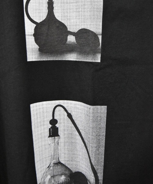 Modern Amusement（モダンアミューズメント）の「ModernAmusement-Platino-/モダンアミューズメント-プラティノ-/ルーズシルエットTシャツ(ランプ)（Tシャツ/カットソー・メンズ・ホワイト/ブラック・48/50/52/46）」の4枚目の写真