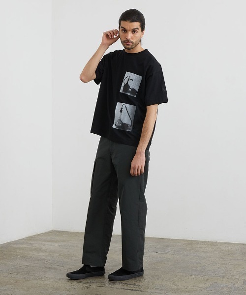 Modern Amusement（モダンアミューズメント）の「ModernAmusement-Platino-/モダンアミューズメント-プラティノ-/ルーズシルエットTシャツ(ランプ)（Tシャツ/カットソー・メンズ・ホワイト/ブラック・48/50/52/46）」の7枚目の写真