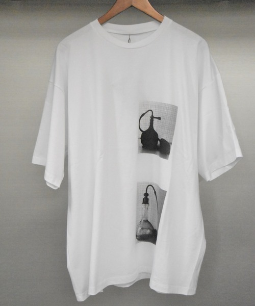 Modern Amusement（モダンアミューズメント）の「ModernAmusement-Platino-/モダンアミューズメント-プラティノ-/ルーズシルエットTシャツ(ランプ)（Tシャツ/カットソー・メンズ・ホワイト/ブラック・48/50/52/46）」の8枚目の写真