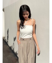 ENVYM | イレギュラーストラップキャミ(キャミソール)