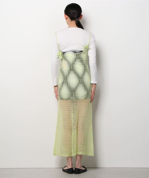 DIESEL（ディーゼル）の「レディース ロング キャミソール マキシドレス モヘア（ワンピース・レディース・ブルー/グリーン・SMALL/MEDIUM/X-SMALL）」の3枚目の写真