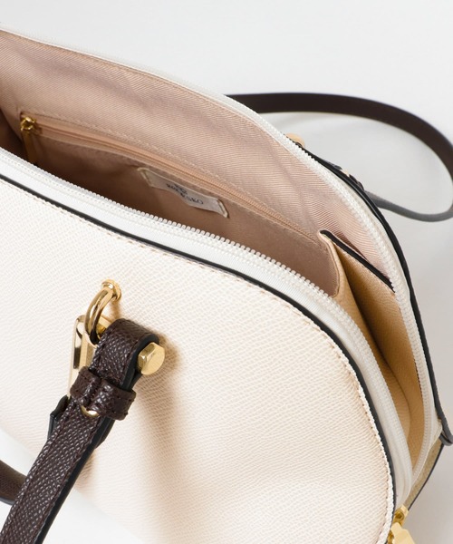 RODE SKO(ロデスコ)の「2WAYヨコナガバッグ(トートバッグ・レディース・オフホワイト/ベージュ・ONE)」の16枚目の写真