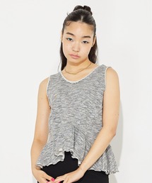 X-girl | MELANGE SWEAT TANK TOP(タンクトップ)