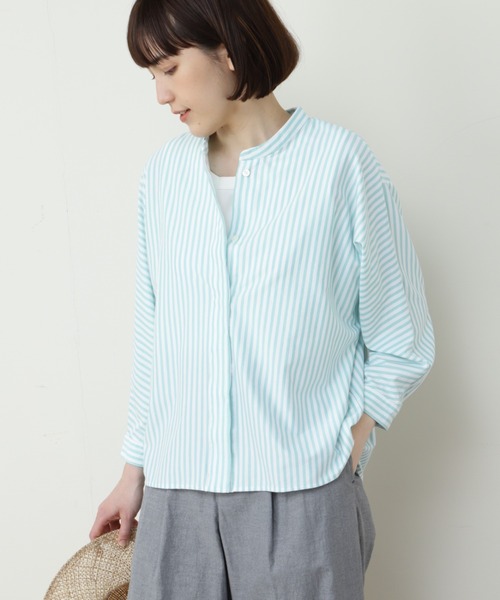 セール スタンドカラージャージーカットソー Tシャツ カットソー Human Woman ヒューマンウーマン のファッション通販 Zozotown