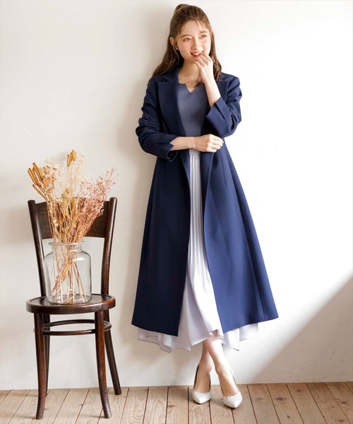 45r ダークブルー パフスリーブ ニット 七分袖 45rpm 45r ダークブルー パフスリーブ ニット 七分袖 45rpm 45r ダークブルー