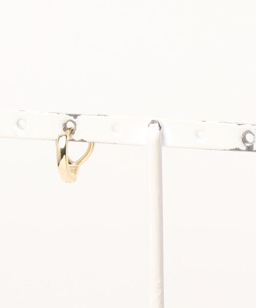 flower（フラワー）の「ウィッシュハートピアス（ピアス（片耳用）・レディース・ゴールド・FREE）」の2枚目の写真