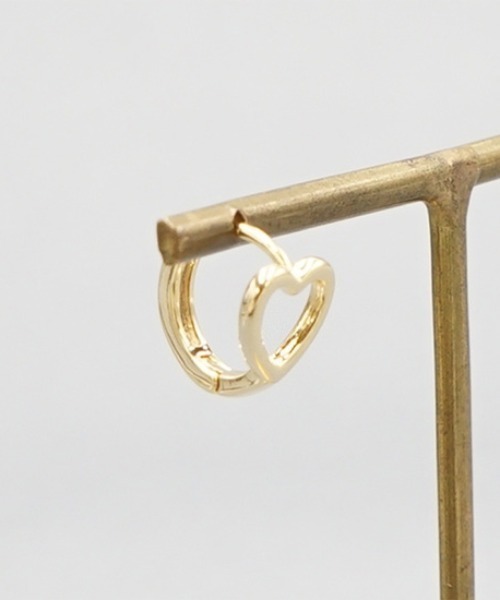 flower（フラワー）の「ウィッシュハートピアス（ピアス（片耳用）・レディース・ゴールド・FREE）」の7枚目の写真