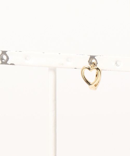 flower（フラワー）の「ウィッシュハートピアス（ピアス（片耳用）・レディース・ゴールド・FREE）」の3枚目の写真