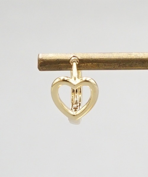 flower（フラワー）の「ウィッシュハートピアス（ピアス（片耳用）・レディース・ゴールド・FREE）」の8枚目の写真