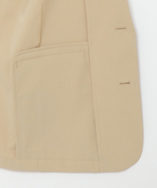 IKKA LOUNGE（イッカラウンジ）の「Reflax ストレッチテーラードジャケット（テーラードジャケット・メンズ・ネイビー/ベージュ・XL/L/M/S）」の17枚目の写真