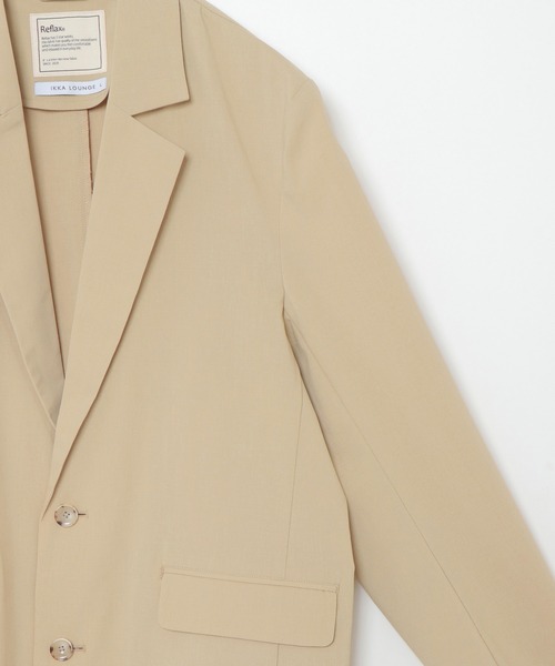 IKKA LOUNGE（イッカラウンジ）の「Reflax ストレッチテーラードジャケット（テーラードジャケット・メンズ・ネイビー/ベージュ・XL/L/M/S）」の13枚目の写真