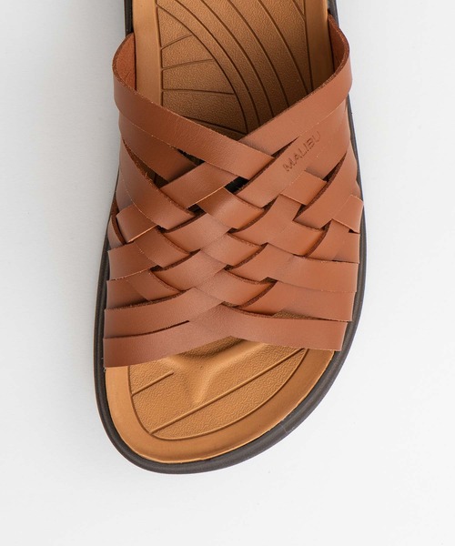MALIBU SANDALS(マリブサンダルズ)の「MALIBU SANDALS / “ZUMA ARTIFICAL LETHER” サンダル(サンダル・メンズ・ブラック/ブラウン系/ブラウン系1/ベージュ系・9/11/8/5/7/10/6/4/6.5)」の8枚目の写真
