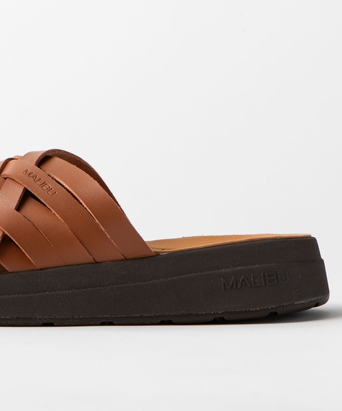 MALIBU SANDALS(マリブサンダルズ)の「MALIBU SANDALS / “ZUMA ARTIFICAL LETHER” サンダル(サンダル・メンズ・ブラック/ブラウン系/ブラウン系1/ベージュ系・9/11/8/5/7/10/6/4/6.5)」の9枚目の写真