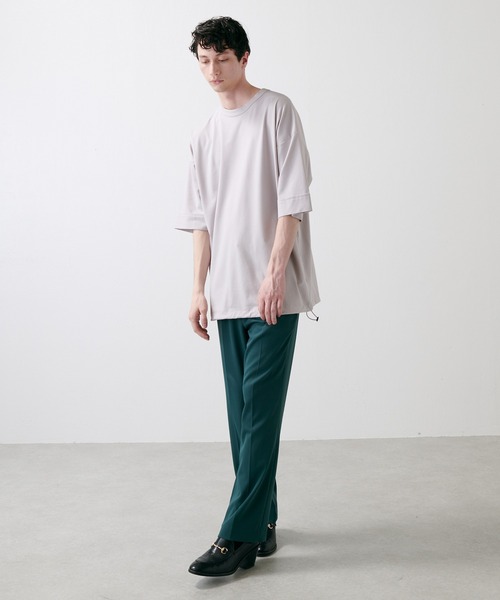 Lui's（ルイス）の「SHINE BIG Tシャツ（Tシャツ/カットソー・メンズ・ホワイト/ライトグレー/ブラック・FREE）」の22枚目の写真