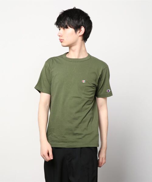 Champion(チャンピオン)の「チャンピオン SHORT SLEEVE T-SHIRT_(Tシャツ/カットソー・メンズ・ホワイト/ダークグリーン/ブルー/バイオレット/ブラウン/ネイビー/ブラック・M/L/LL/S)」の5枚目の写真