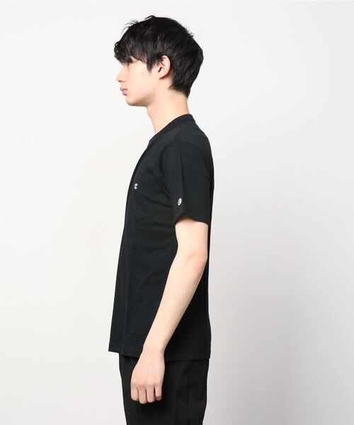 Champion(チャンピオン)の「チャンピオン SHORT SLEEVE T-SHIRT_(Tシャツ/カットソー・メンズ・ホワイト/ダークグリーン/ブルー/バイオレット/ブラウン/ネイビー/ブラック・M/L/LL/S)」の8枚目の写真