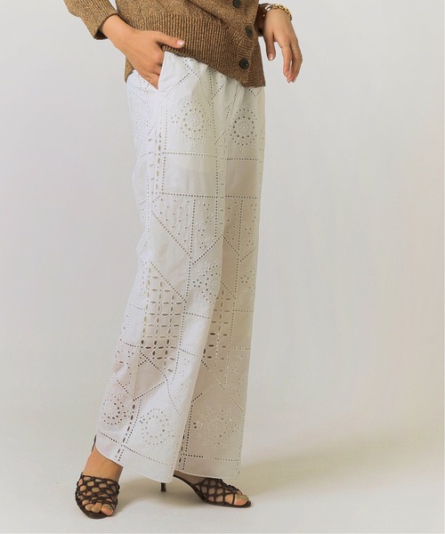 journal standard L'essage（ジャーナルスタンダードレサージュ）の「[BROCHE]レースパンツ（その他パンツ・レディース・ホワイト・38/36）」の7枚目の写真
