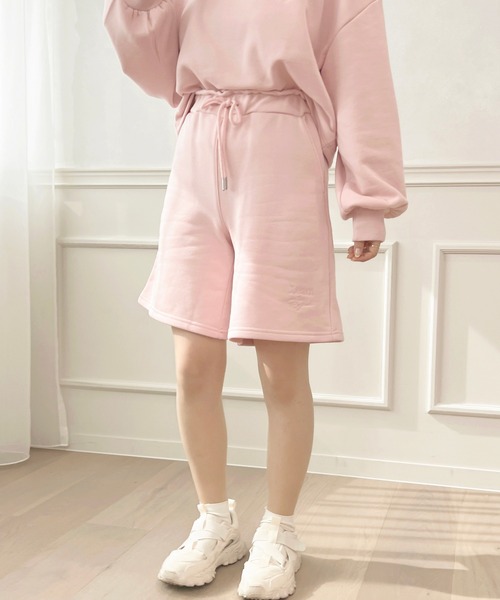 apres jour(アプレジュール)の「【セットアップ可能】スウェットショートパンツ【ZOZOTOWN限定アイテム】(スウェットパンツ・レディース・ピンク/ブラック/ナチュラル/アイボリー・フリー/X-LARGE)」の11枚目の写真