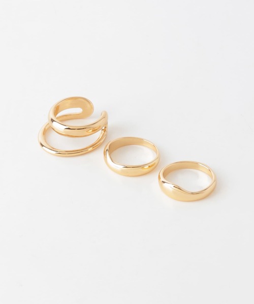 SMELLY（スメリー）の「3セットリング（リング・レディース・ゴールド・-）」の7枚目の写真