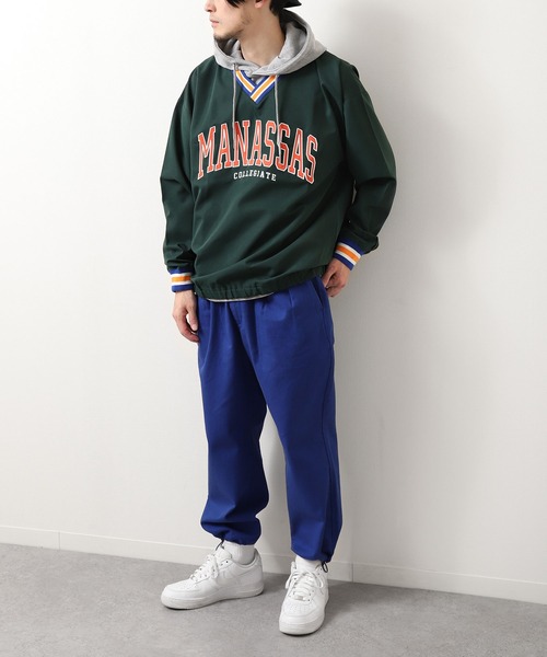 ZIP FIVE（ジップファイブ）の「【ZIP FIVE】ストレッチチル裾ドローコード ワイドパンツ スケーターパンツ（その他パンツ・メンズ・ブラック/グリーン/ブルー/オレンジ/レッド・MEDIUM/LARGE/SMALL/X-LARGE）」の10枚目の写真