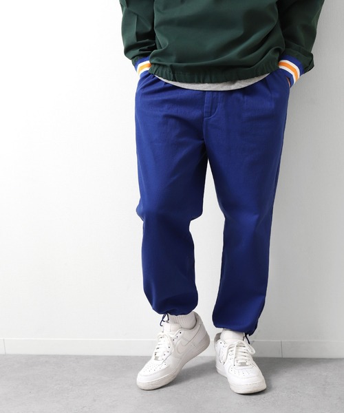 ZIP FIVE（ジップファイブ）の「【ZIP FIVE】ストレッチチル裾ドローコード ワイドパンツ スケーターパンツ（その他パンツ・メンズ・ブラック/グリーン/ブルー/オレンジ/レッド・MEDIUM/LARGE/SMALL/X-LARGE）」の11枚目の写真