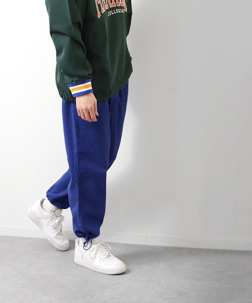 ZIP FIVE（ジップファイブ）の「【ZIP FIVE】ストレッチチル裾ドローコード ワイドパンツ スケーターパンツ（その他パンツ・メンズ・ブラック/グリーン/ブルー/オレンジ/レッド・MEDIUM/LARGE/SMALL/X-LARGE）」の12枚目の写真