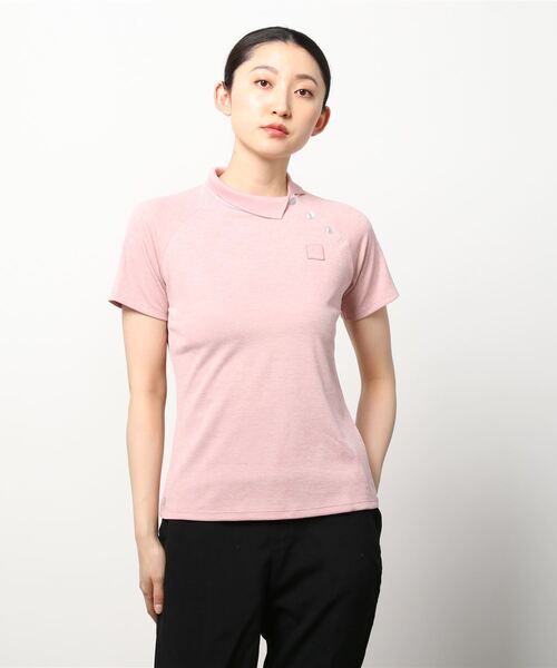 【adidas】 半袖ポロシャツ 　ゴルフウェア adidas アディダス ゴルフウェア ポロシャツ 半袖 メンズ サイド